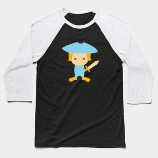 Pirate by Lunii Baseball T-Shirt